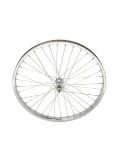 24 x 2.125 Steel Front Wheel 36 Spoke 12g UCP 3/8 Axle...